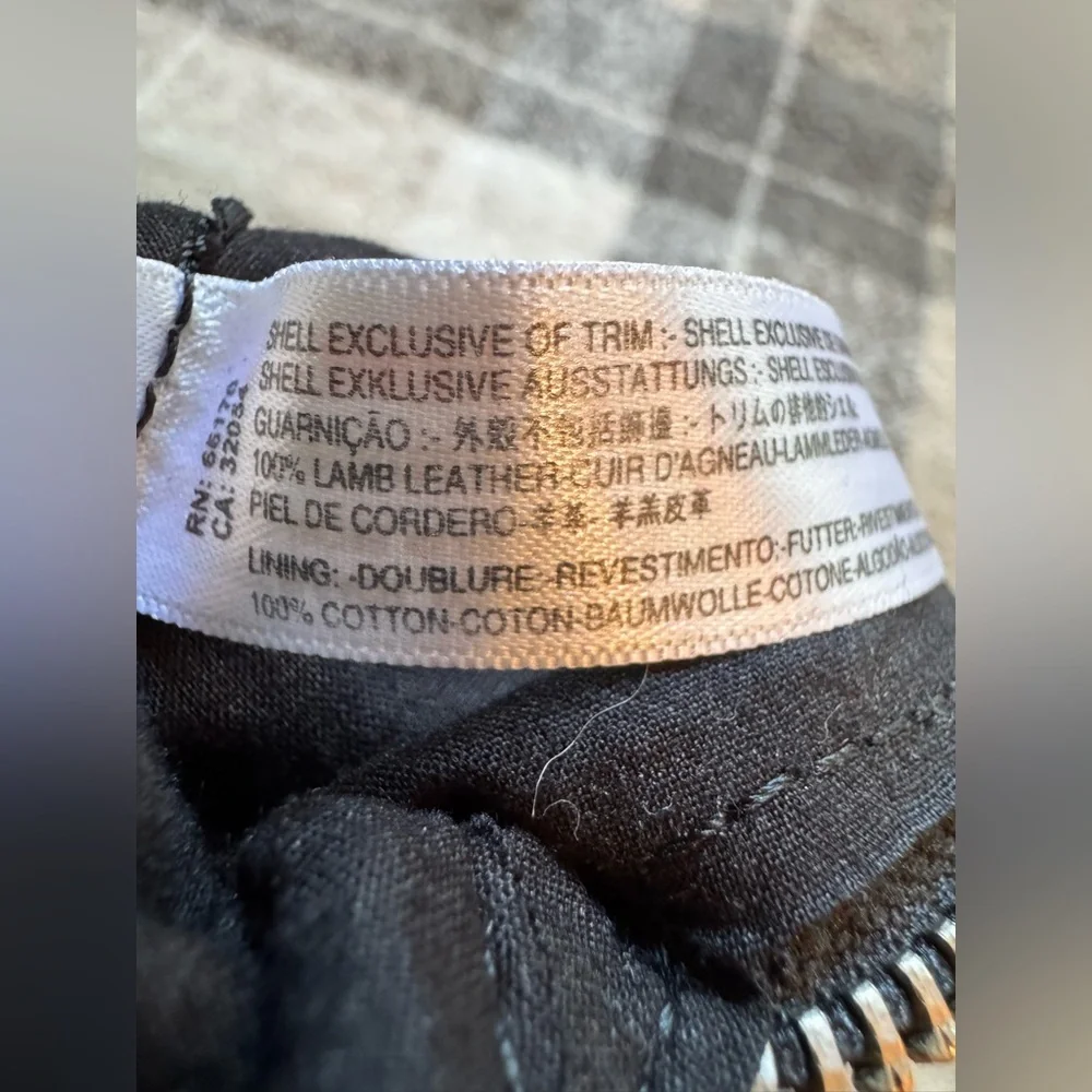 Free People calf skin leather Black Leather belt Bag silver hardware - Picture 8 of 8